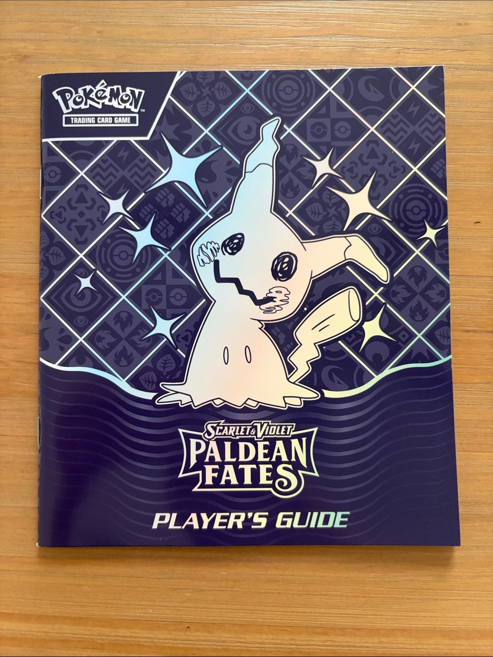 Pokemon TCG Elite Trainer Box Player's Guide (Booklet): Paldean Fates